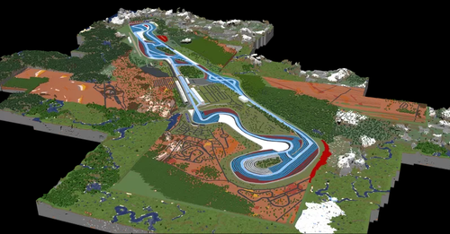 Трасса F1 Paul Ricard,France 1:1 [1.18.2]